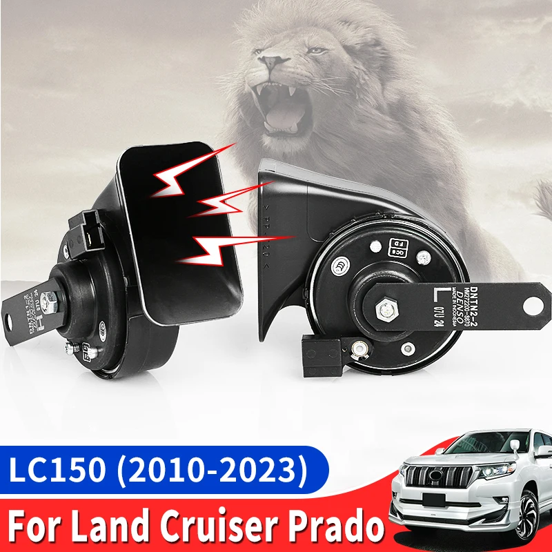 

For 2010-2023 Toyota Land Cruiser Prado 150 Snail Horn Tweeter LC150 Fj150 Exterior Upgraded Modification Accessories body kit