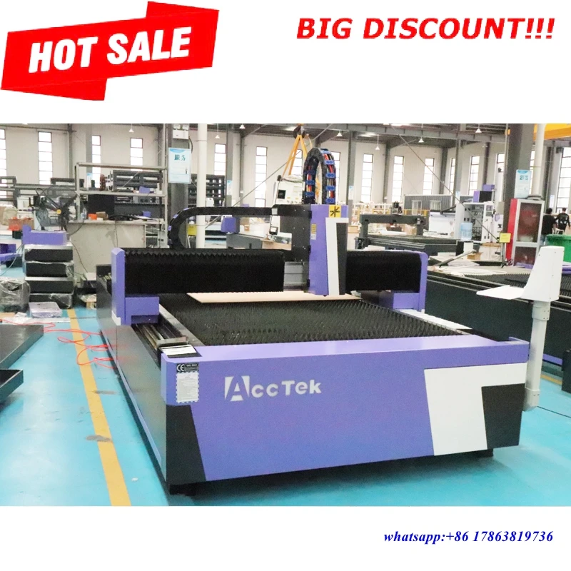 

1000W 2000W 3KW Fiber Optic Equipment CNC Lazer Cutter Carbon Metal Fiber Laser Jinan Cutting Machine For Stainless Steel Sheet