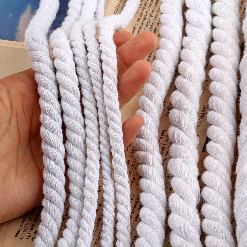 Jute Rope Natural Vintage Jute Rope String 1/2/3/4/5/6/8/10mm DIY Jute Cord Twine Ribbon Crafts Sewing Handwork Gift Wrap Home Decoration
