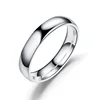 Bague en titane Simple de 6mm pour femmes et hommes, prévention des allergies, anneaux de mariage hautement polis, en acier inoxydable, bijoux de doigt pour Couple, cadeaux