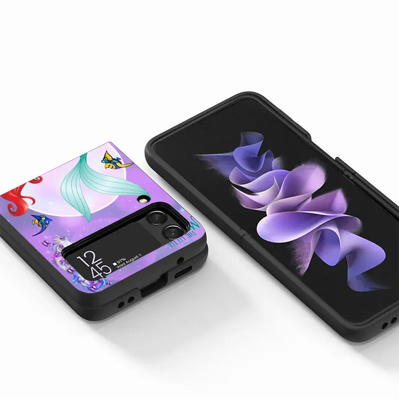 Ｚ  Z ø 3 4 5G Flip3 Flip4  Funda  PC ϵ ޸ TPU  Ŀ,  Ƽ 
