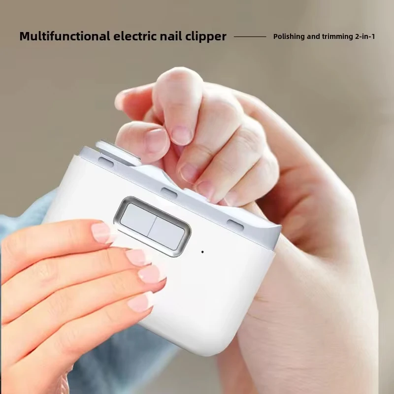 Xiaomi Mijia Nail Clippers Fully Automatic Polished Armor Trim Nail Clipper Smart Home Suitable for Children Electric Manicure