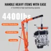 VEVOR Hydraulic Engine Hoist with Lever 2 Ton/4400 LBS Foldable Engine Crane and Engine Hoist Leveler for Auto Repair, Loading 3