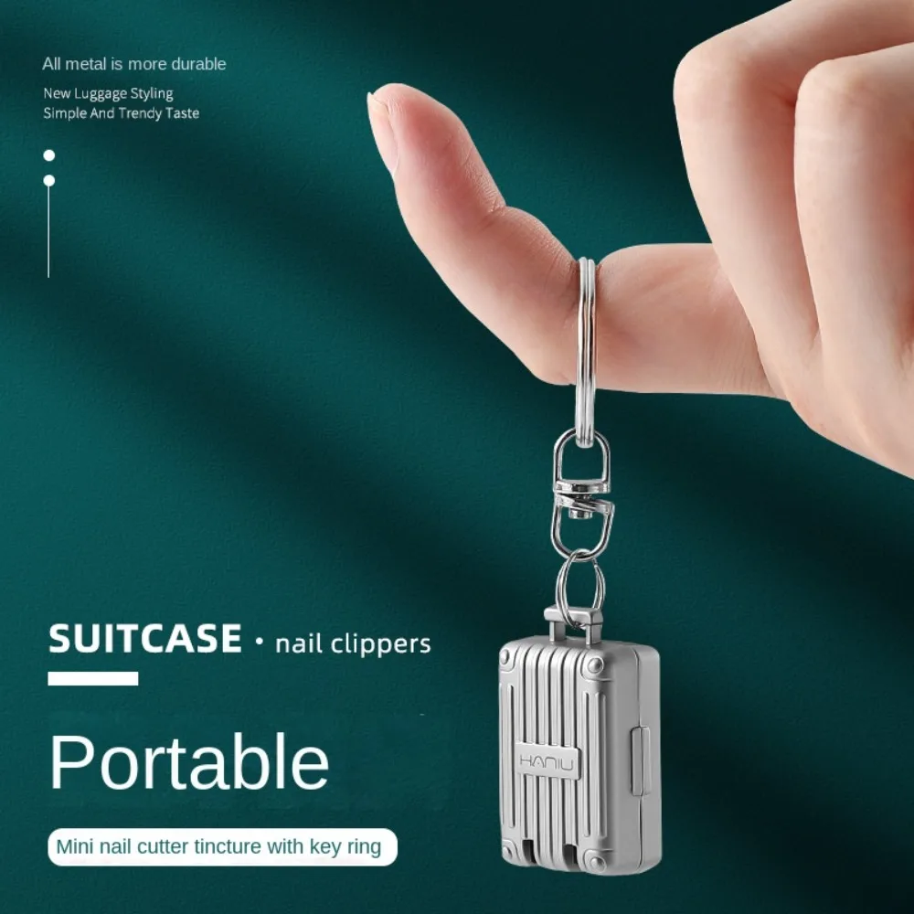 Stainless Steel Fingernail Clipper New Foldable Metal Mini Nail Clipper Unisex Creative Fingernail Trimmer nail clipper set nail clipper nail care kit nail scissors set nail clippers manicure pedicure kit manicure set manicure sets manicure nail clipper set nail clippers kit