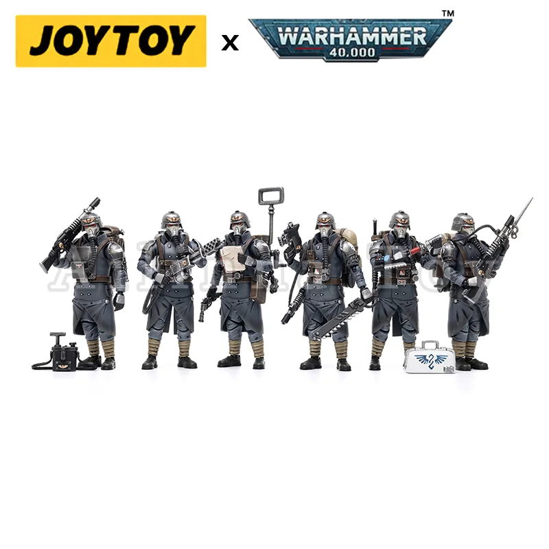 [Pre-Ordine] Joytoy 1/18 Action Figure (6 Pz/Set) Death Korps Of Krieg Collezione Anime Modello Militare Spedizione Gratuita