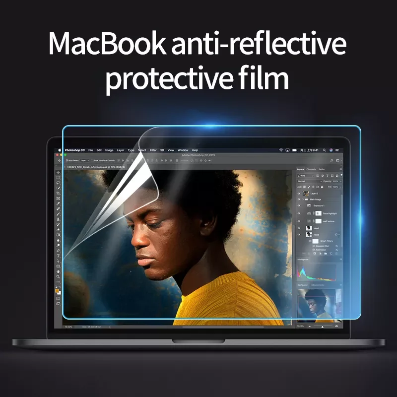 Udma-filme Protetor de Tela Fosco para Laptops Anti-reflexo Macbook Air Pro m2 A2941 2779 2442 2485 2337 2338 13 14 1516.2 Polegada