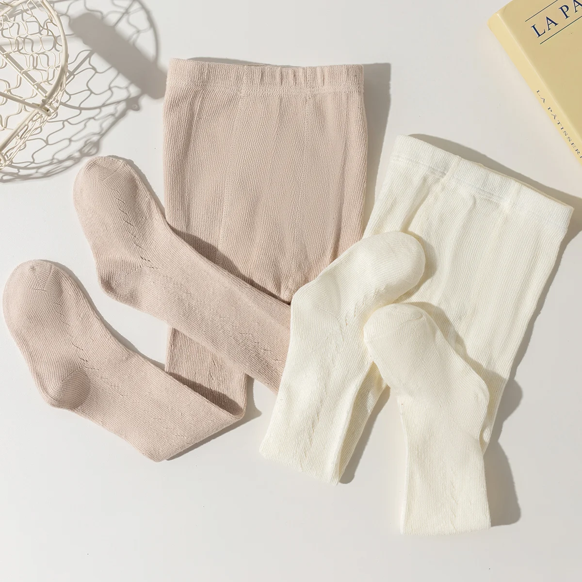 Mesh Wheat Ear Leggings 1PC for Girls