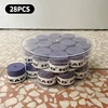 28 pcs /Lot Universal Coated Anti-slip Tennis Overgrips Badminton Grips Tennis Racket Tapes Fishing Rod Sweatbands 0.6mm 3