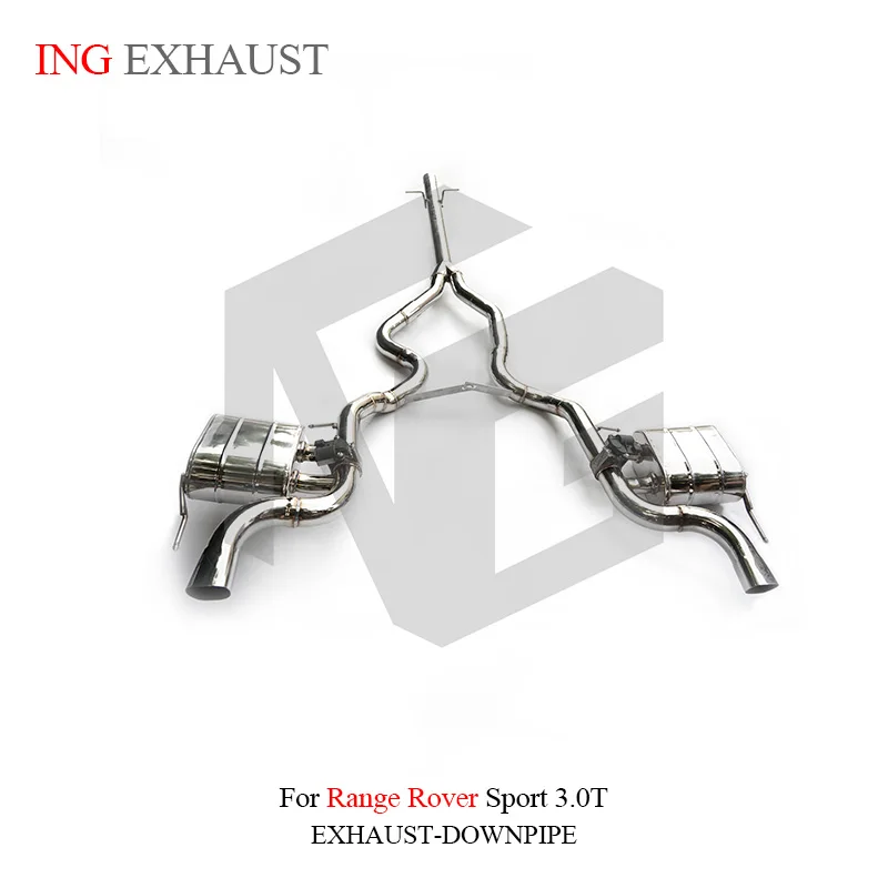 

ING Performance ss304 Valve Catback for Land Rover Sport 3.0T 14-17 yearElectric Remote Control Muffler Exhauster Accessories