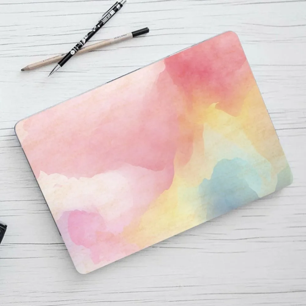 DIY Laptop Stickers Skins Vent Holes A + C Side Ultrabook Decorate Decal PVC for Macbook /HP / Dell / Lenovo Acer ASUS