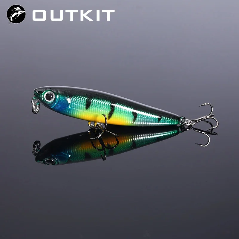 1PCS 5.5cm 3.2g Floating Pencil Fishing Lure Top Water Dogs Hard Lures Baits Wobbler Artificial Hard Bait Fishing Tackle Pesca