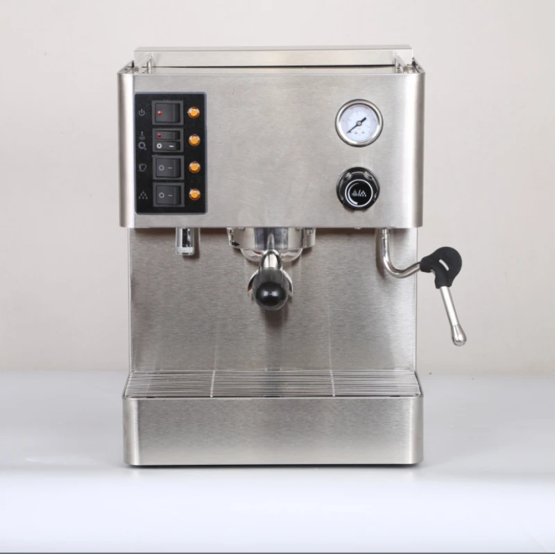 

FOR New function CRM3009B Italian type stainless steel 304 espresso coffee maker with descale function