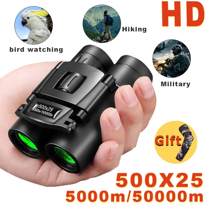 500x25 50000m Zoom Telescope Professional Powerful Binoculars Long
