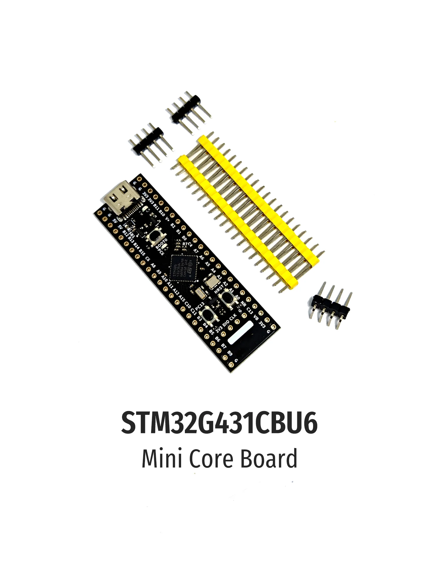 WeAct Long Type STM32G431CBU6 STM32G431 STM32G4 STM32 Core Board Demo Board 5
