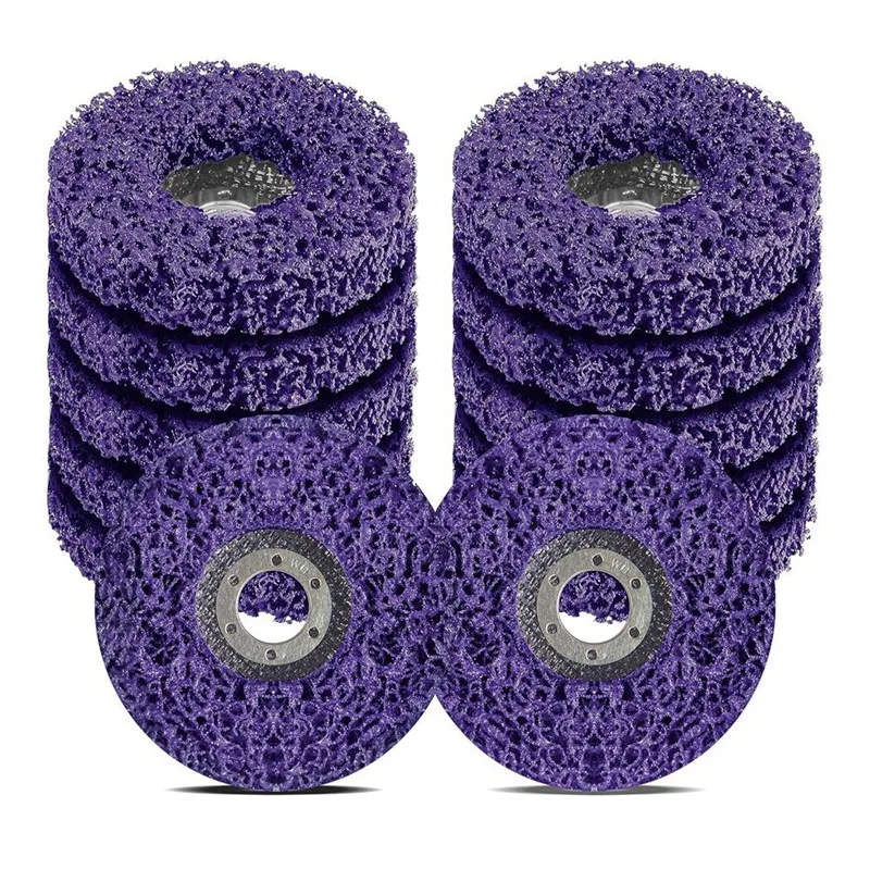 

Алмазный шлифовальный диск, комплект из 12 дисков диаметром 4-1/2x7/8 дюймов, для зачистки угловой шлифовальной машины, для удаления краски и ржавчины