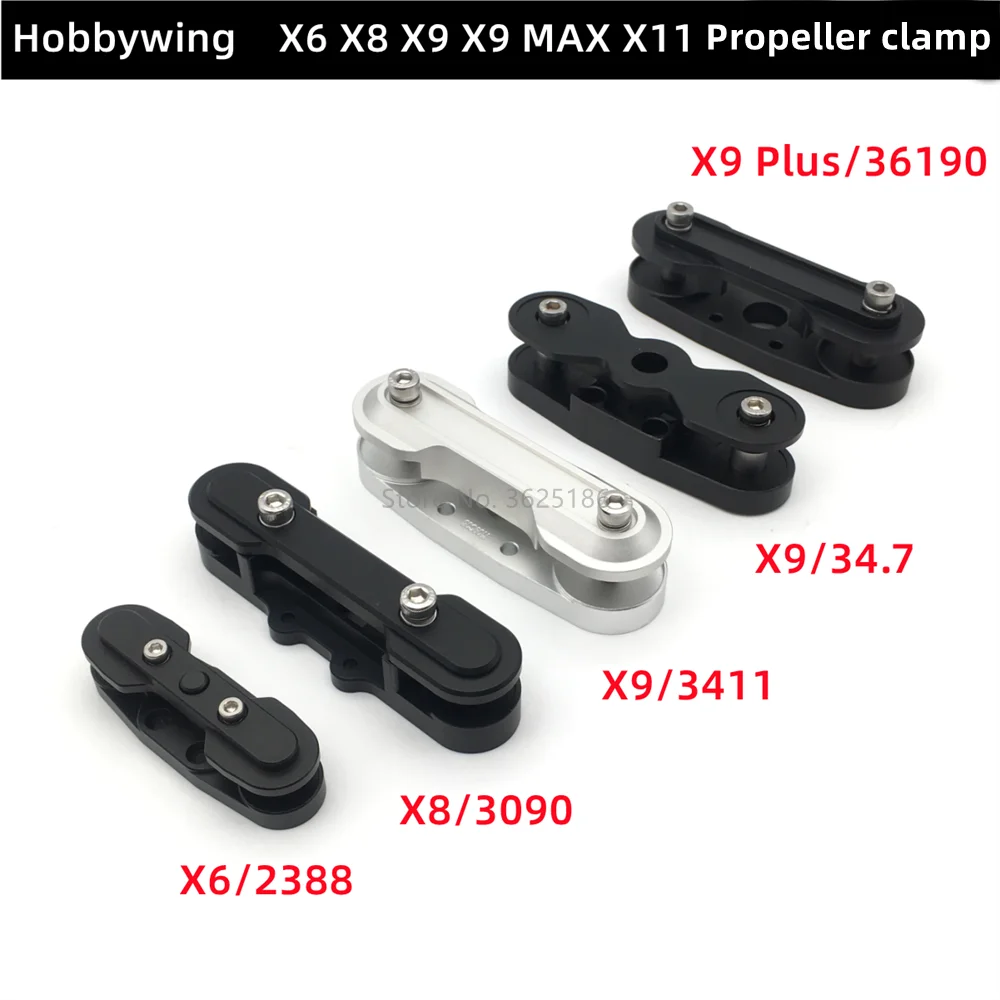 Original Hobbywing 2388 3090 3411 34.7 36120 36190 40132 41135 Propeller Cw Ccw Clamp For X6 X8 X9 X9 Plus X9 Max X11 Motor