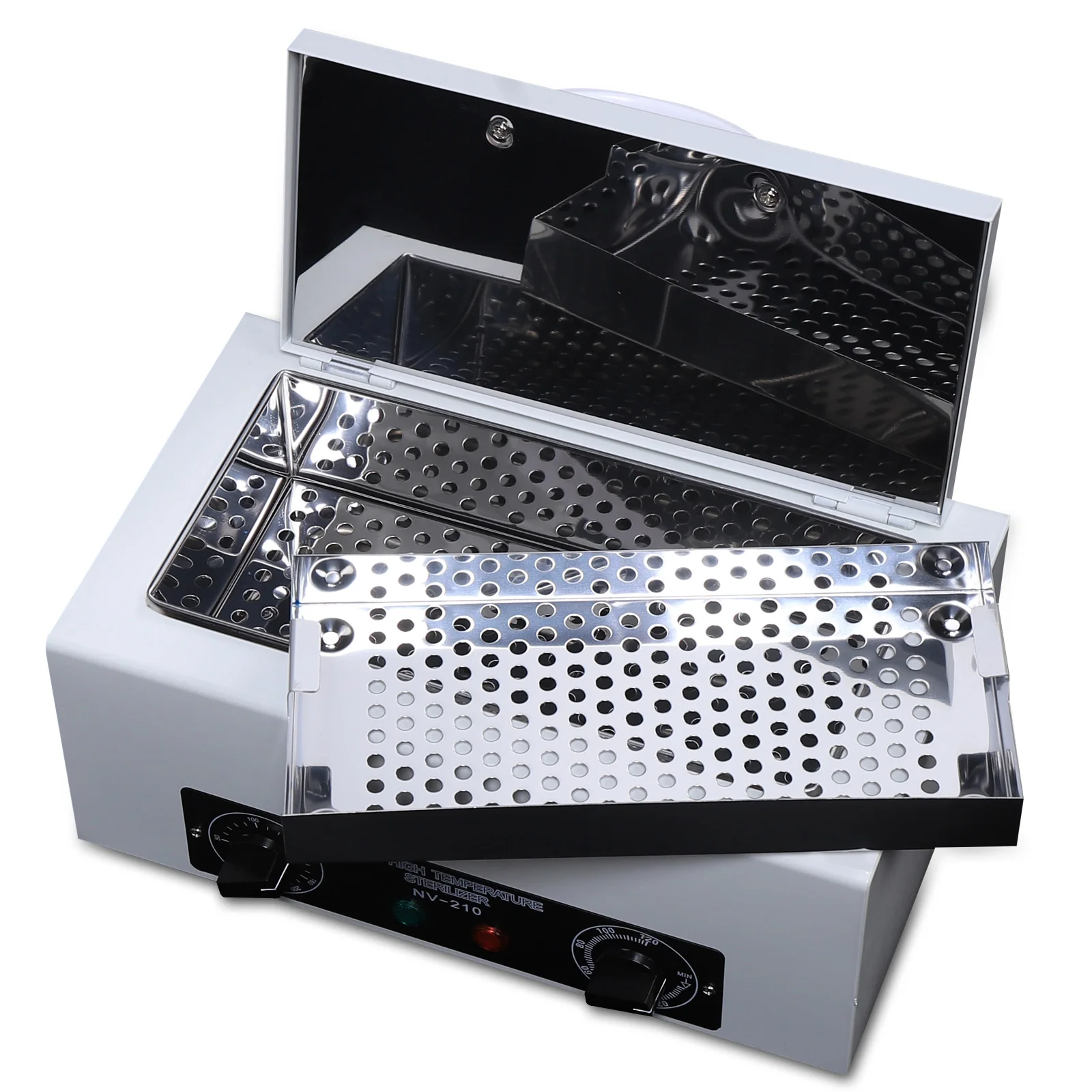Sweetmile UV Ozone Sterilizer Box Cabinet High Temperature Nail Sterilizer Disinfection Box Storage Case Nail Tools Machine 4
