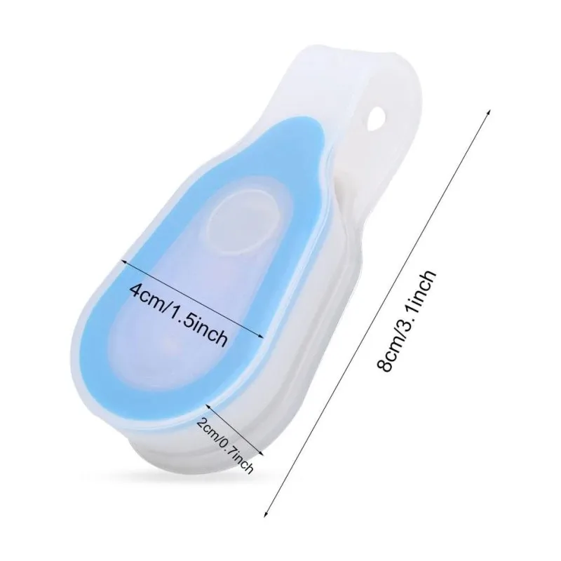 LED 손전등 손전등에 클립 야간 안전 간호 라이트 걷기 달리기 스포츠 야외 비상용 자기 손전등