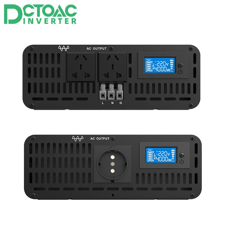 Convertisseur 12v 24v 48v 60v 72v 84v Dc To 100v 110v 120v 220v 230v 240v  Ac Pur Sinus 3000w Inverter For Refrigerator - AliExpress