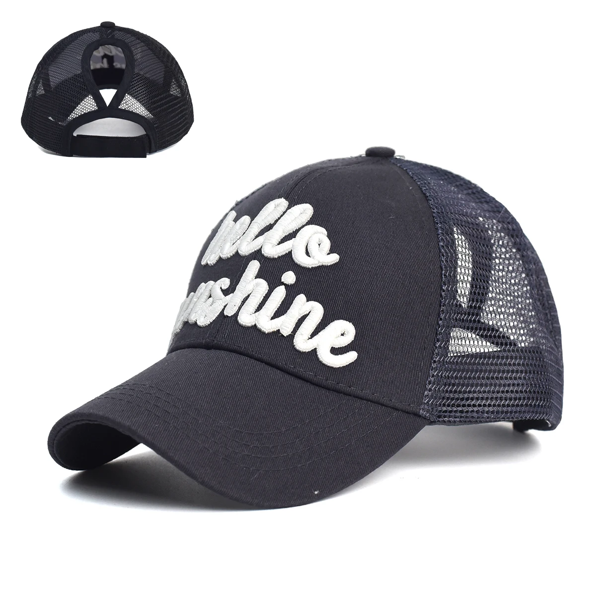 Men Women Letter Embroidery Baseball Caps Cotton Adjustable Snapback hats Hip Hop mesh Cap summer Outdoor Sun hat Dad Hats