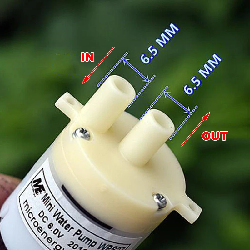 DC 5V 6V 12V Small Mini 370 Motor Diaphragm Pump Self-priming Suction Water  Pump