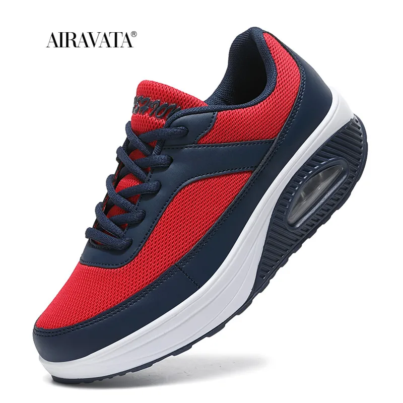 

Women Sneakers White Tennis Shoes Canvas Female Row Shoes Platform Flats Ladies Breathable Sneakers Size 35-42