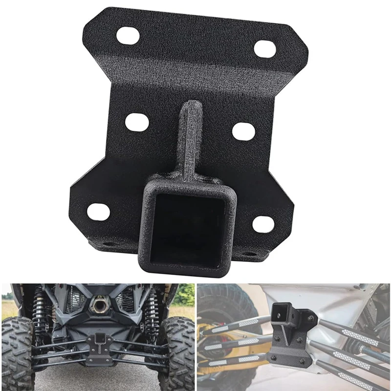 

2 Inch Rear Receiver Hitch For 2017-2023 Can Am Maverick Turbo/Max Turbo/X DS/X RS Turbo, Standard 2Inch Attachments