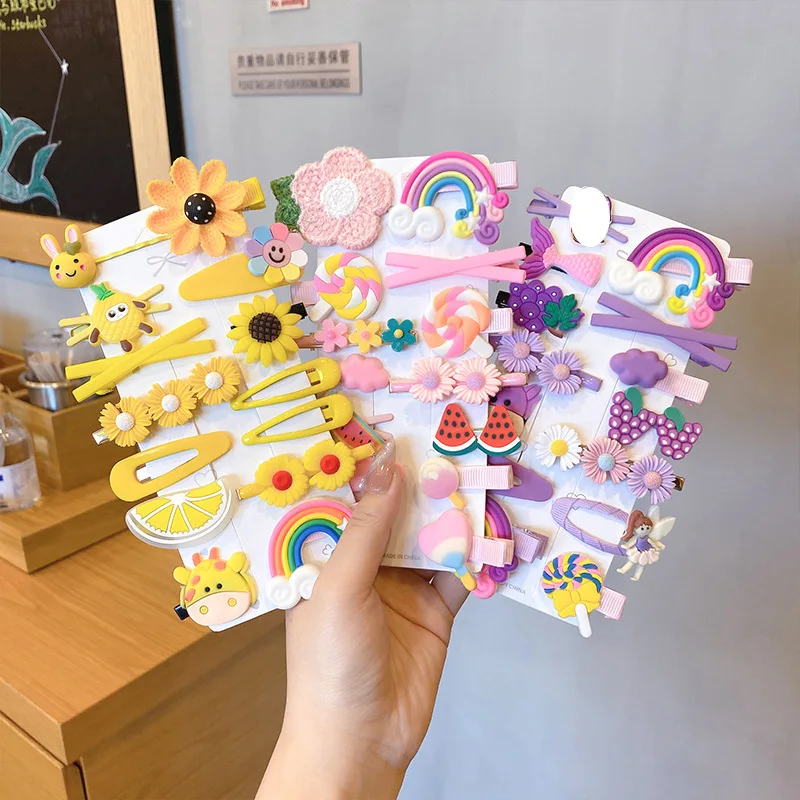 

Children's Hair Accessories Girls' Hairpins Korean Cute Princess Hairpins Ltemperament Headwear Baby Autumn Winter Clips Gift