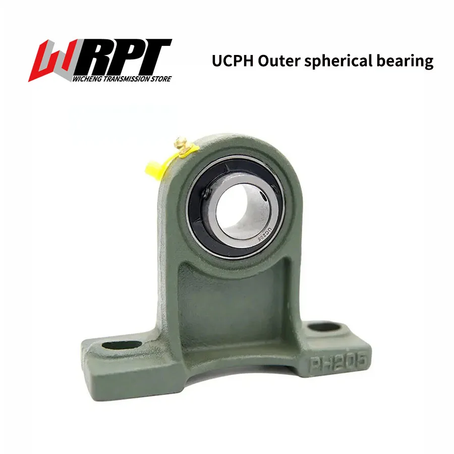 

1/2/4PCS Outer Spherical Bearing With Seat UCPH 203 204 205 206 207 208 209 210 211 212