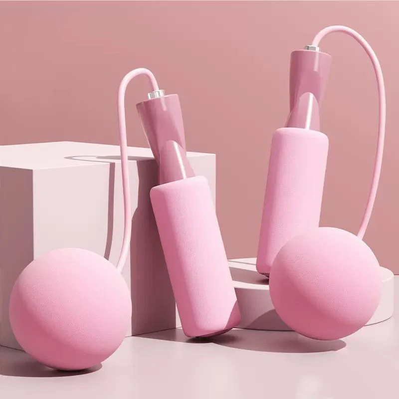 무거운 공 달린 무선 줄넘기, 스포츠 피트니스 훈련, 보디빌딩 운동, 빠른 속도..