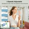 Portable Mini Handheld Fan Small Pocket USB Rechargeable Battery Fan Folding Cooling Hand Mini USB Fan with Power Bank 3