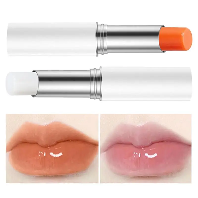 

Temperature Color Changing Lip Balm Fast Apply Light Color Lipstick Temperature Change Lip Stain Relieve Peeling Long Lasting