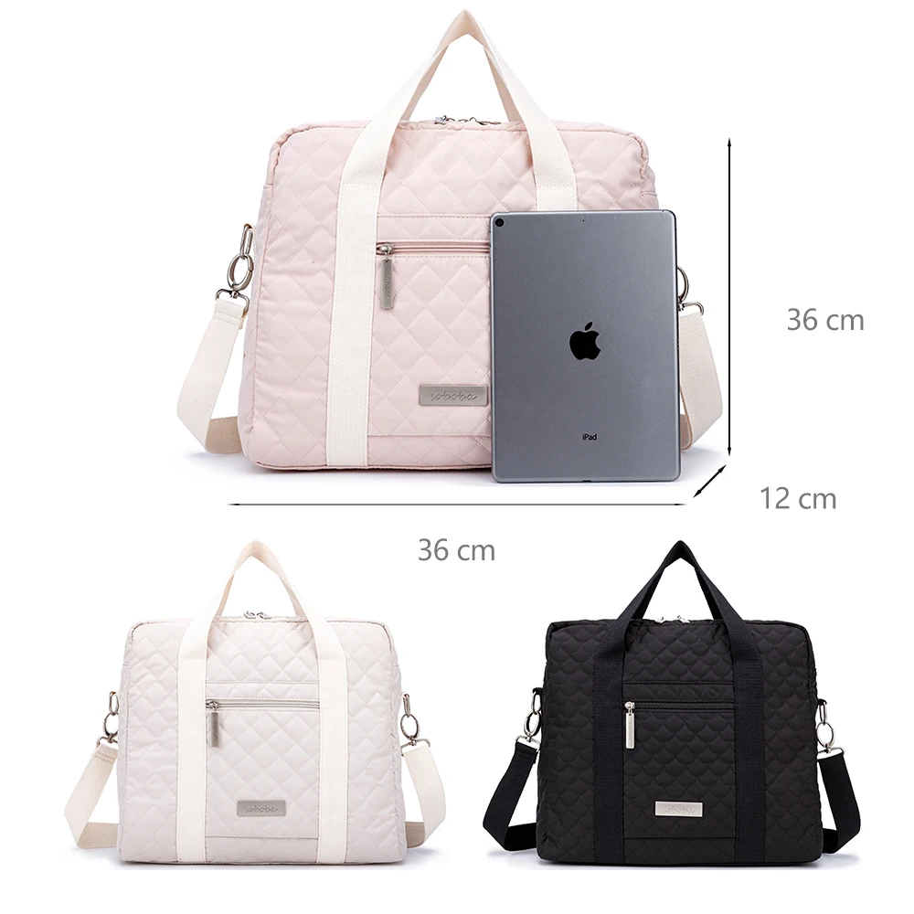 Soboba Fashion Diaper Shoulder Bag with Changing Pad Large Capacity Multi-functional Changing Bag Newborn Baby