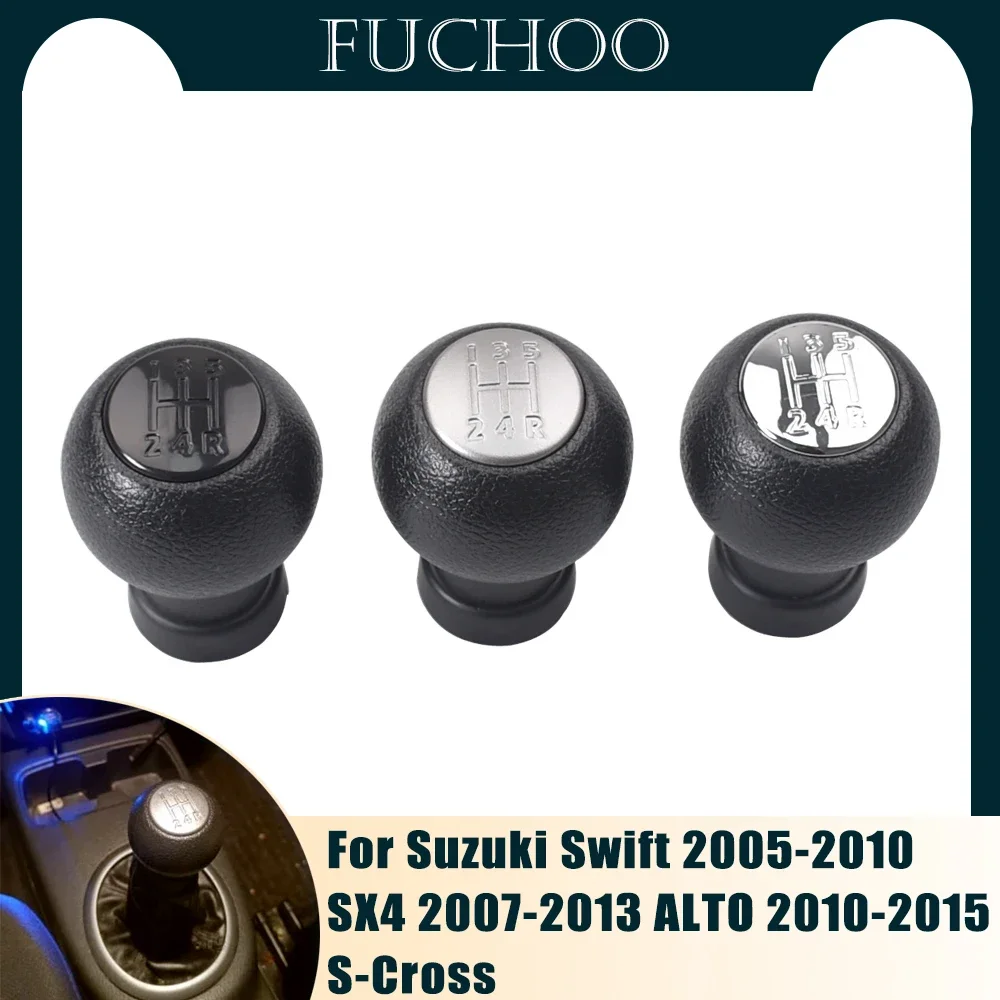 Car Styling Per Suzuki Swift 2005-2010 Sx4 2007-2013 Alto 2010-2015 S-Cross Pomello Del Cambio A 5 Velocità