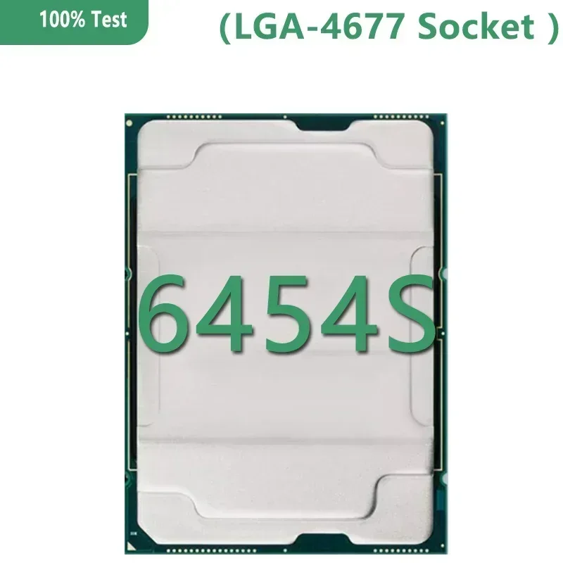 For Xeon Gold 6454S CPU 60MB 2.2GHZ 32Core/64Thread 270W LGA4677 C741 Server Motherboard Test