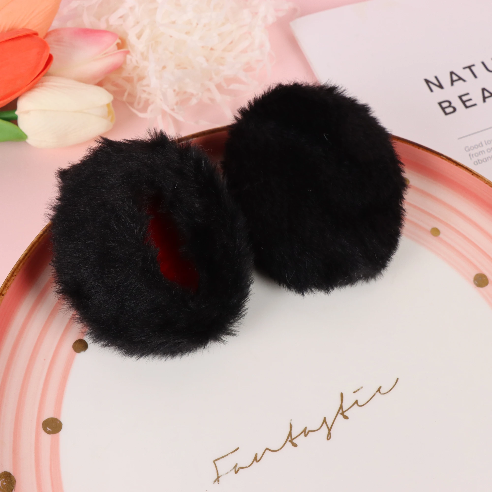 Warm Earmuffs, Fur Earmuffs, Unisex Outdoor, Without Ear Warmers, Winter, Windproof, Christmas Gifts