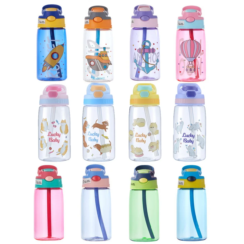 Baby Sippy Cup Water Bottle For Baby No-Spill Cups With Lids And Straws Sippy  Cup Sippy Cup With Handles Toddler Straw Cups - AliExpress