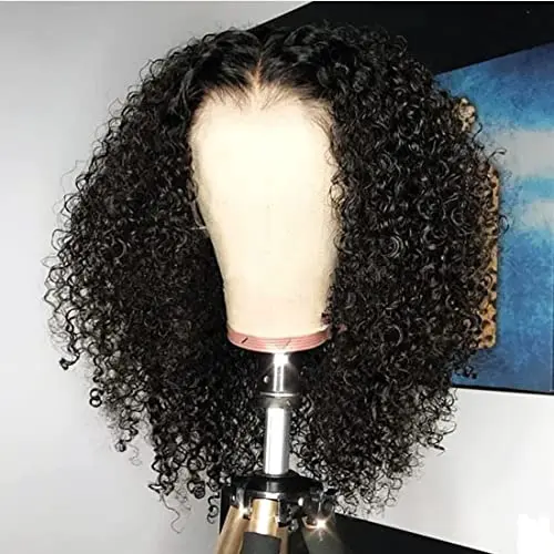 

Curly Lace Front Wigs Human Hair 13x4 Lace Frontal Wig 150% Density Unprocessed Virgin Hair Pre Plucked With Baby Hair