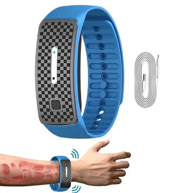 Ultrahangos Karszalag Intelligens Karszalagok Unisex Újratölthető, Állítható Csuklópántok Gyerekeknek És Felnőtteknek Szabadtéri Utazási Kemping Túrázás