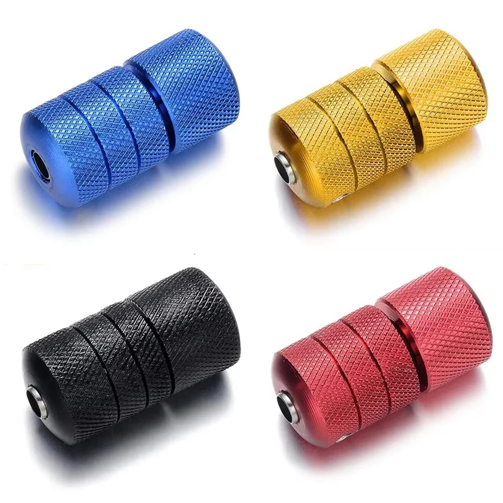 Self-lock Tattoo Grip 25mm Lightweight Aluminum Alloy Tattoo Grips Tubes Handles for Tattoo Machine Gun 4 Colors