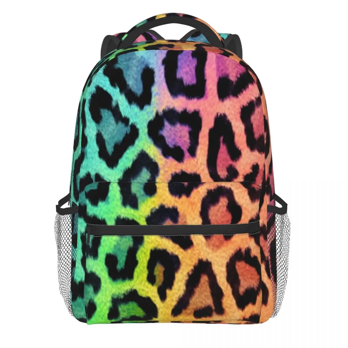 Mnsruu Zaino per ragazzi e ragazze, zaino maculato leopardato per studenti zaino per scuola elementare adolescenti, Multicolore 94, Taglia unica