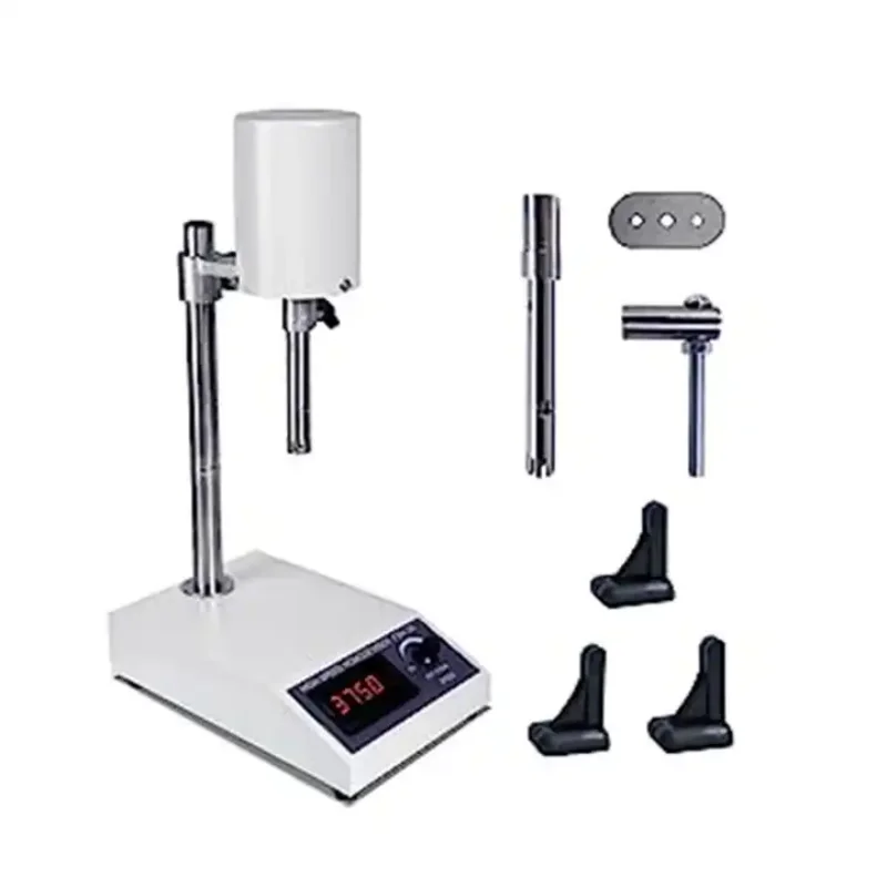 IKEME New Lab Mixer High Speed Dispersion Stirrer Homogenizer Chemical Laboratory Effective Homogenizer Stirrer Lab Equipment