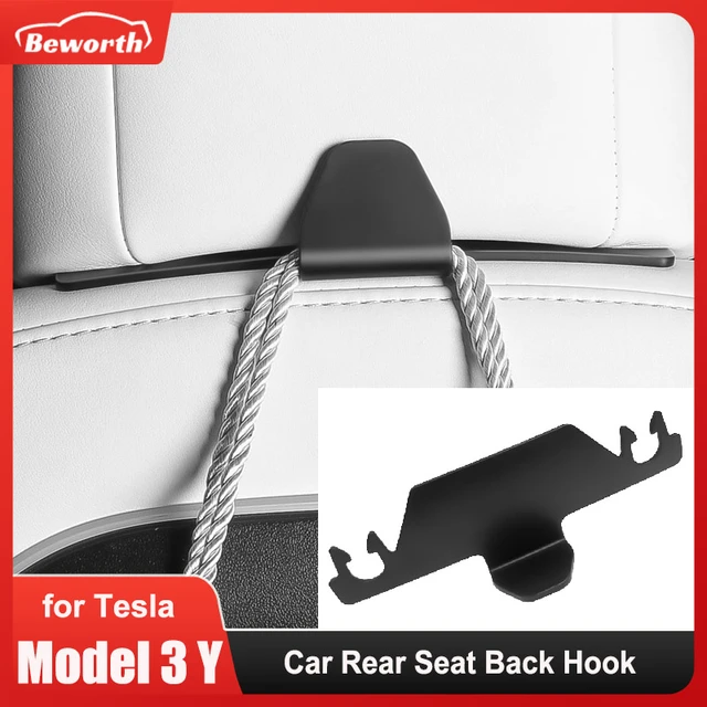 Car Seat Back Hook For Tesla Model 3 Y 2023 Rear Seater Headrest Bag  Organizer Hanger Holder Storage Auto Interior Accessories - AliExpress