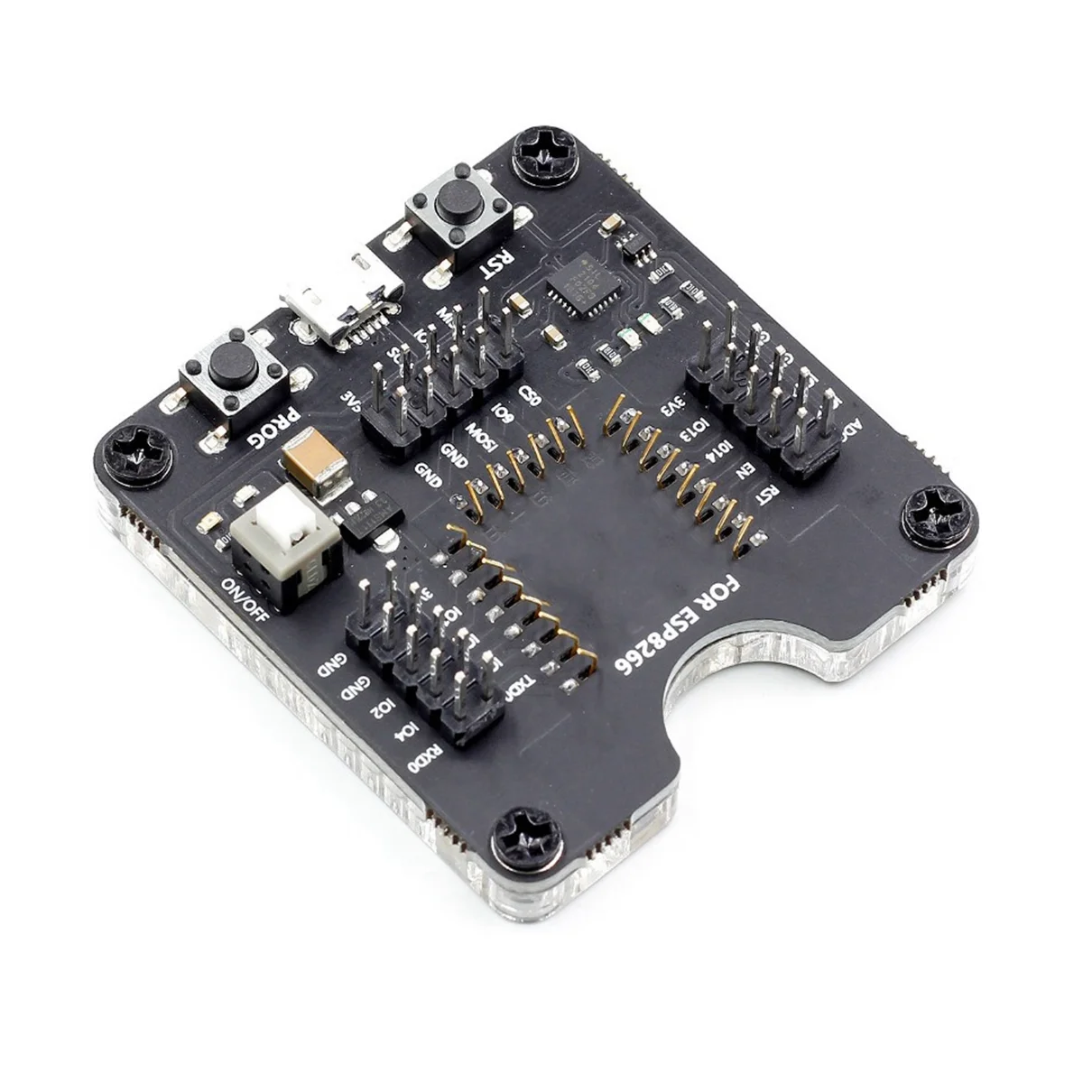 

ESP8266 Test Rack Burner One Click Download Support ESP-12S, ESP-07S and Other Modules