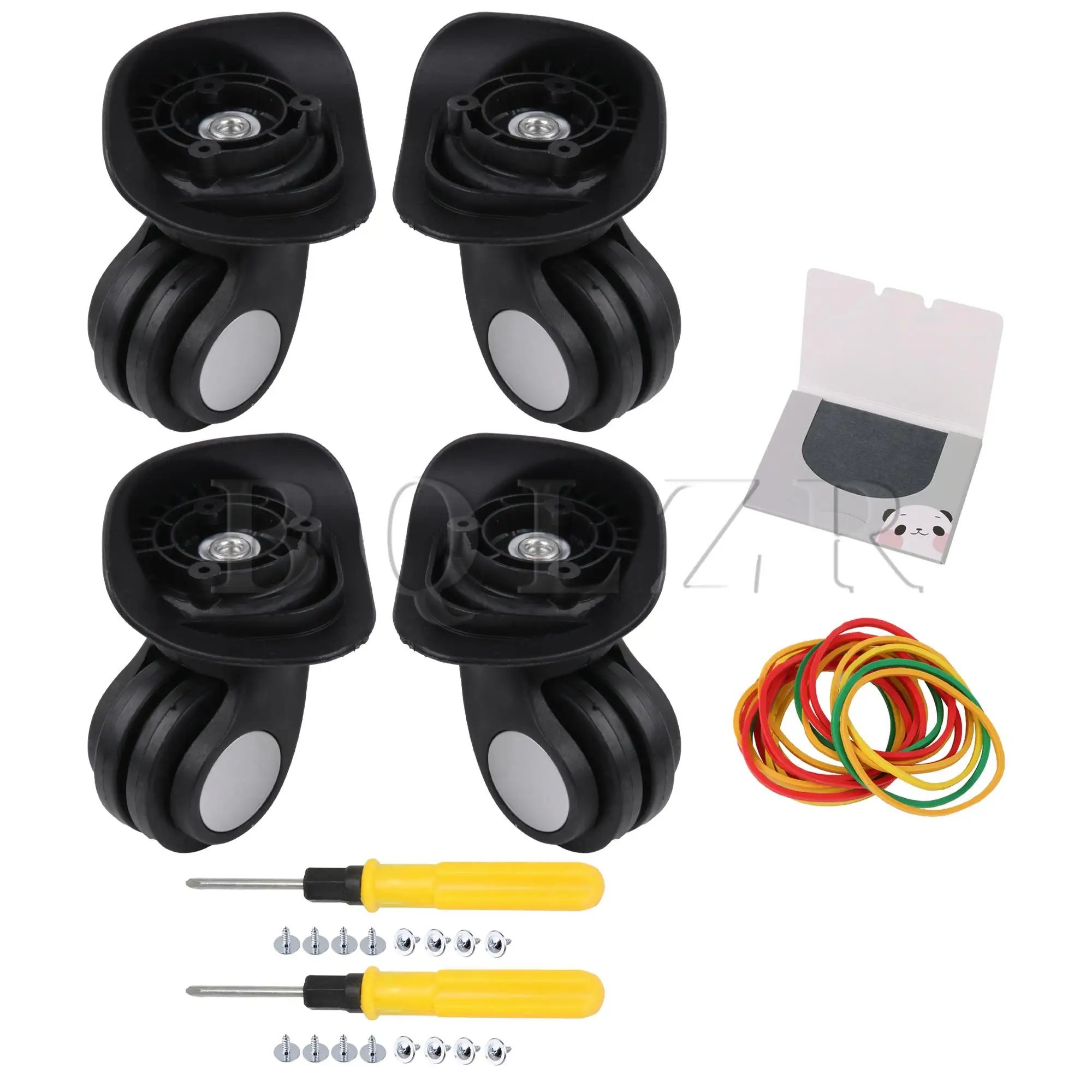 Bqlzr-substituição de Roda de Bagagem W024 87 mm Banda e Folha de Óleo Kit 2