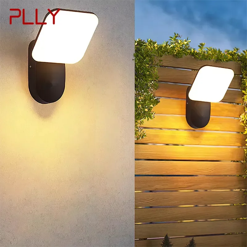 

PLLY Contemporary LED Outdoor Wall Lamps Electric Simplicity Waterproof Balcony Hallway Courtyard Villa Gate Hotel