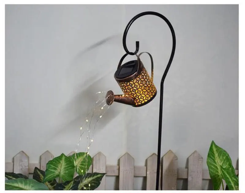 Description Picture 3 of itemLED Solar Watering Can Light Hanging Kettle Lantern Light Outdoor Waterproof Villa Path Lawn Yard Garden Decoration Lamp