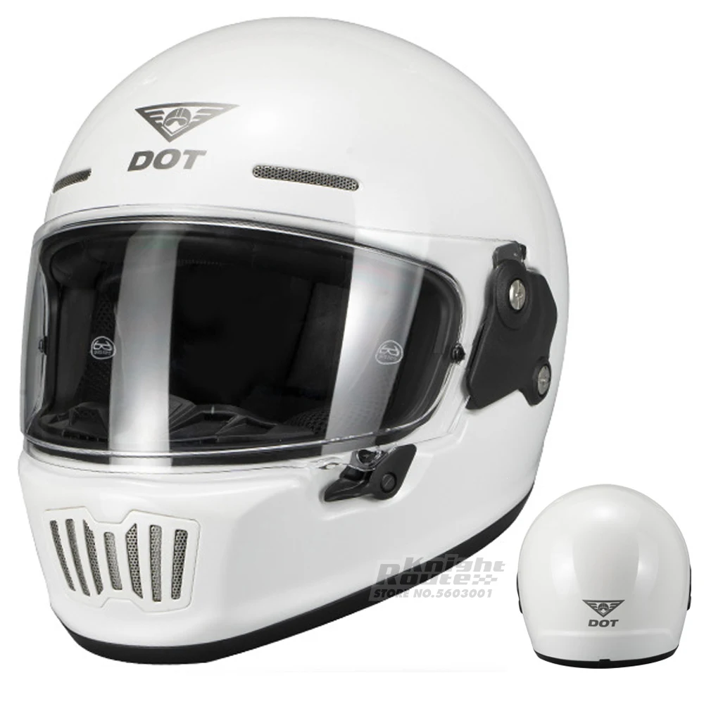 

Men's Motorcycle Helmet Motorcycle Helmets Lenses Personality Full Helmet Face Women Motorcycle Helmet Racing Bike Bicycle