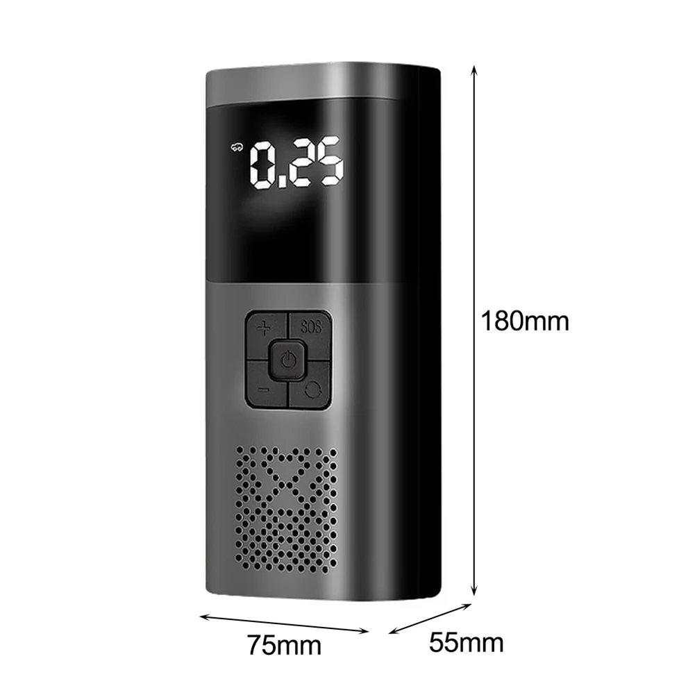 ������ ���÷��̰� �ִ� �º��� ���� ����, �޴�� �ڵ��� Ÿ�̾� ����, 150 PSI ���� ��â��, �ڵ��� Ÿ�̾� ������ 12V