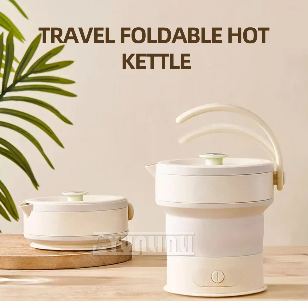 Portable Folding Electric Kettle Multifunctional Travel Electric Kettle 600W Travel Must-have Gadget 2